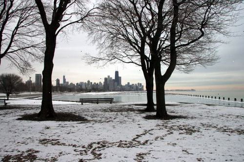 Hur man överlever en chicago vinter. Skydda din överkropp.