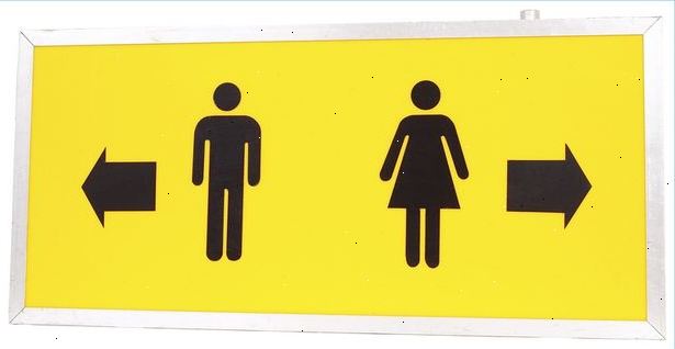 Hur att övervinna offentliga toaletten förlägenhet. Kom ihåg att alla urinerar.