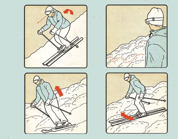 Hur man åka skidor. Sätta på dina pjäxor.