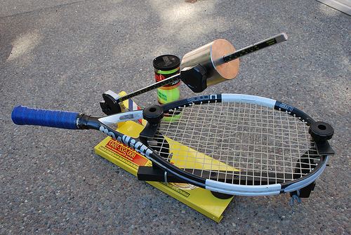 Hur man väljer ett tennisracket. Racquet grepp storlek.