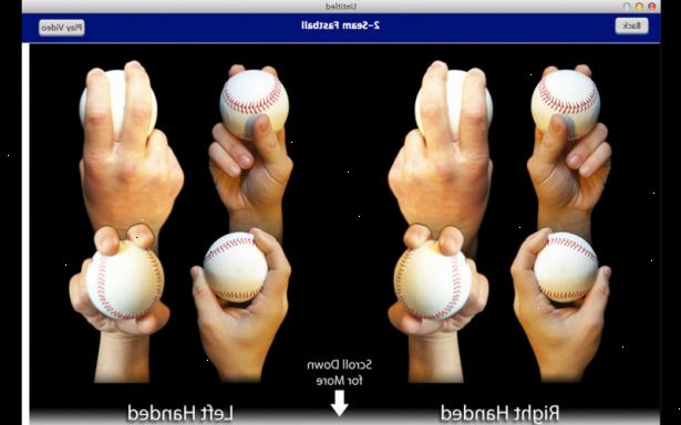 Hur att kasta en 12 6 curveball. Något dra fingrarna och handen ner medan släppa bollen.