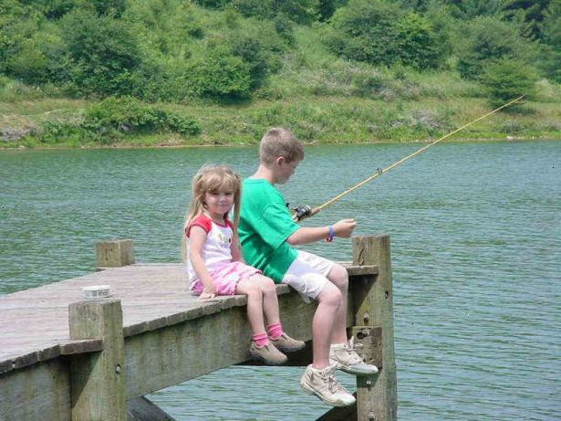 Hur du tar barnen fiske. Köp högkvalitativ fiskeutrustning.